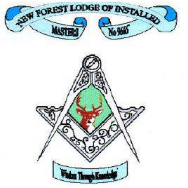 Badge of New Forest Lodge of Installed Masters No. 9665